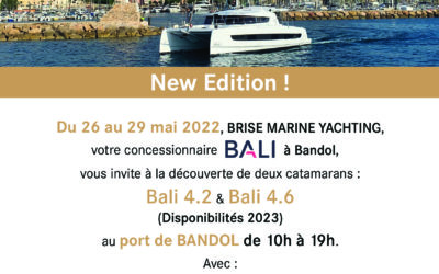 Exposition catamarans BALI // 26-29 mai à Bandol !