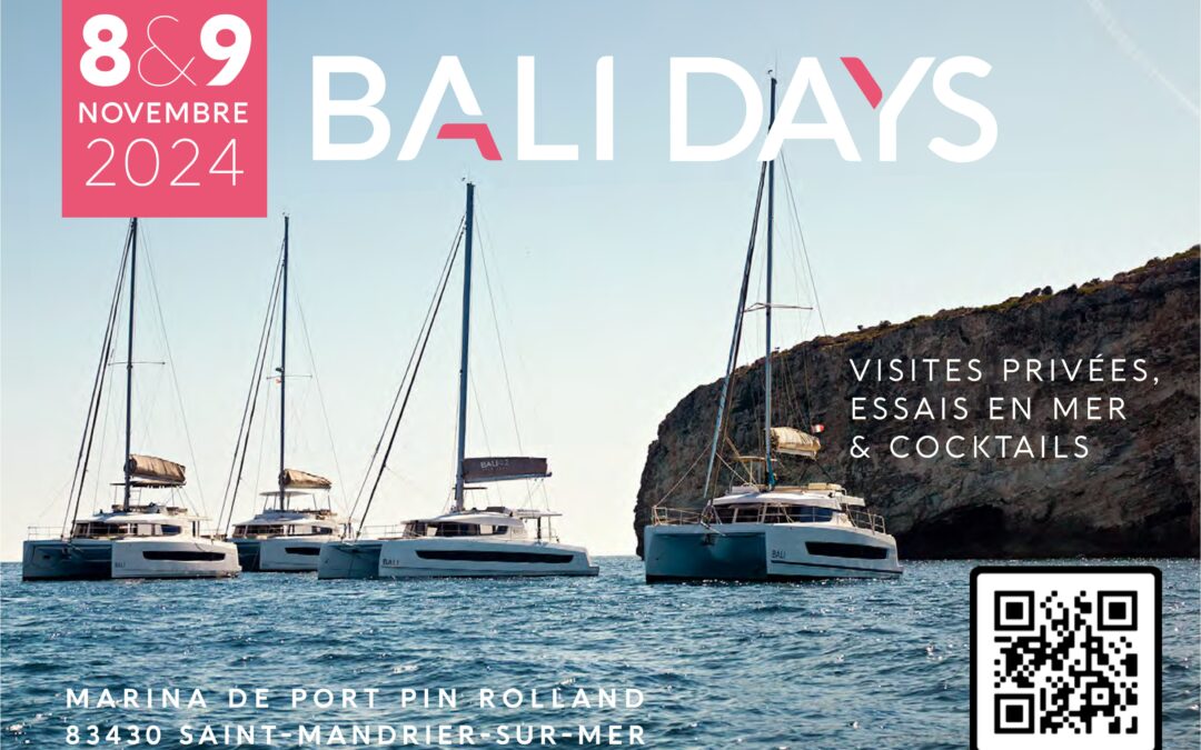 brise marine yachting vous invite au bali days